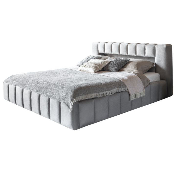 Posteľ  ZEYA II svetlosivá, 180x200 cm 1