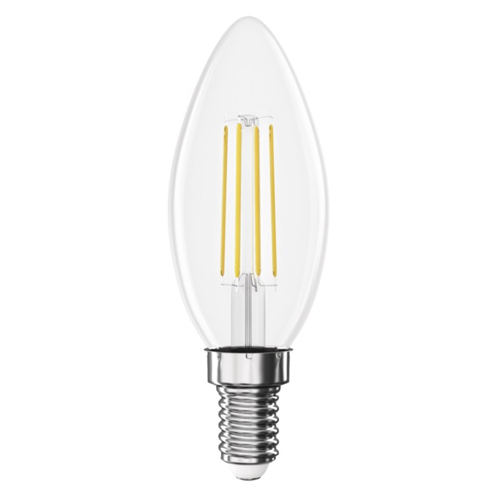 LED žiarovka filament ZF3D22 E14, 3,4 W, teplá biela 1