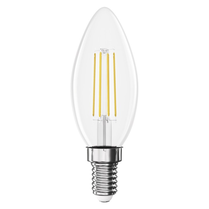 LED žiarovka filament  ZF3D23 E14, 3,4 W, neutrálna biela 1