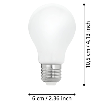 LED žiarovka 110034 E27, 9W, teplá biela 6