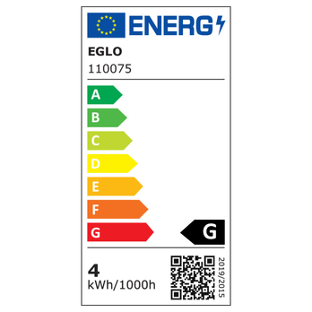 LED žiarovka filament 110075 E27, 4W, teplá biela, jantárová 1