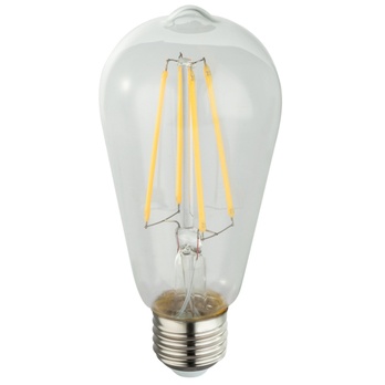 LED žiarovka filament 11399 E27, 7W, teplá biela, číra 1