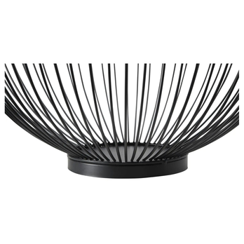 Kovová misa 40581845 čierna, šírka 30 cm 3