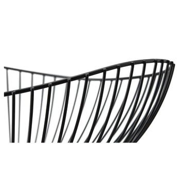 Kovová misa 40581846 čierna, šírka 32 cm 2