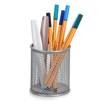 Stojan na ceruzky 7 strieborná 1