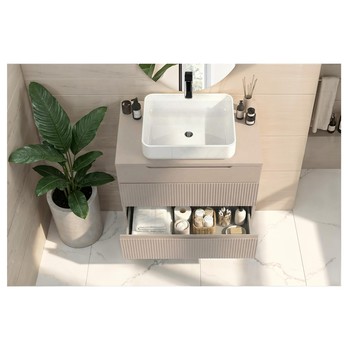 Kúpeľňová skrinka s umývadlom 80-3Z RIO kašmírová 2