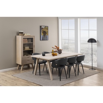 Vitrína A-LINE 72 dub 3