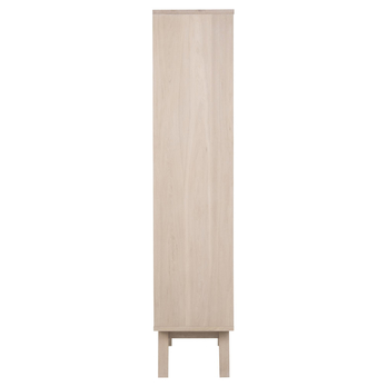 Vitrína A-LINE dub bielený 4