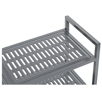 Polica na topánky AARHUS I antracitová 4