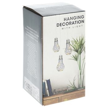 Závesné LED svietidlo ABEL transparentné sklo 1