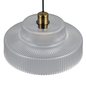 Závesné svietidlo ABELLA zlatá/priesvitná 4