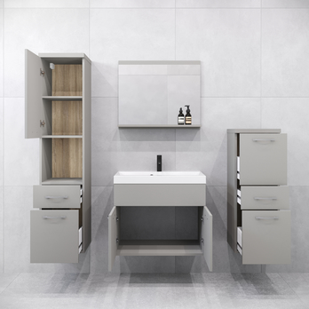 Kúpeľňová zostava ABIHA sivá 3