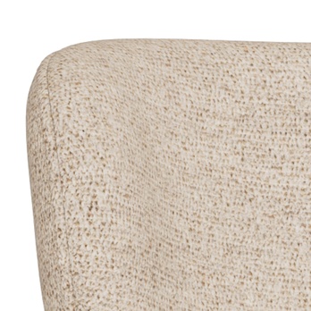 Jedálenská stolička ABSALON béžová/matný dub 6