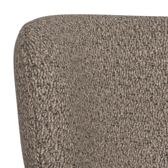 Jedálenská stolička ABSALON sivohnedá/matný dub 6