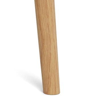 Jedálenská stolička ABSALON sivohnedá/matný dub 8