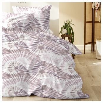 Posteľná bielizeň ABSTRACT fialová, 70x90 a 140x200 cm 2