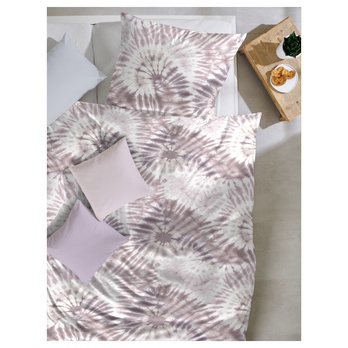 Posteľná bielizeň ABSTRACT fialová, 70x90 a 140x200 cm 3