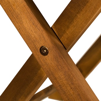 Záhradný prístavný stolík ACACIA hnedá 6