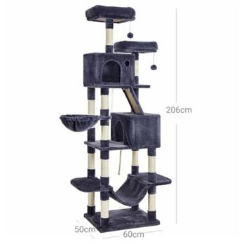 Škrabadlo pre mačky ACADEMIA dymovosivá 6