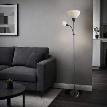 Stojacia lampa ACTION PRO čierna 1