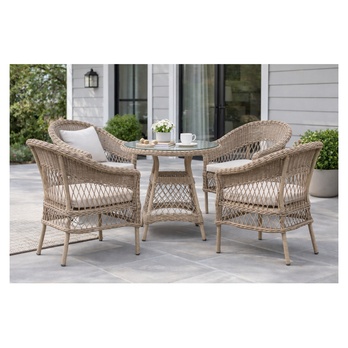 Záhradná zostava ADALEE béžová/krémová 1