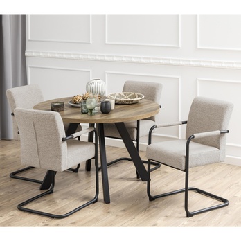 Jedálenská stolička ADELE béžová 1