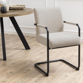 Jedálenská stolička ADELE béžová 9