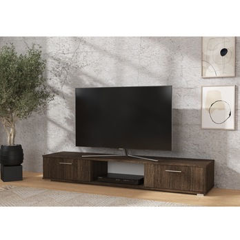 TV stolík ADENE čokoládová 1