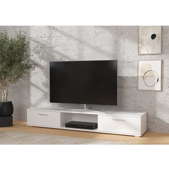 TV stolík ADENE biela matná 1