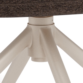 Jedálenská stolička ADIA hnedá/sivá 5