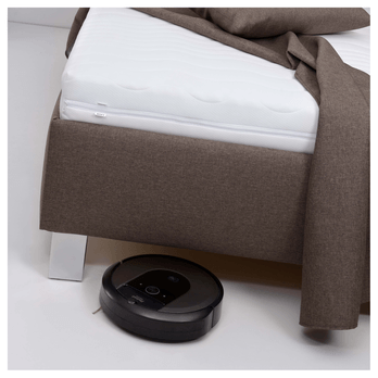 Rohová posteľ s matracom AFRODITE hnedá, 120x200 cm 5