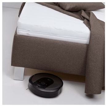 Posteľ s bočným čelom a matracom AFRODITE hnedá, 90x200 cm 4