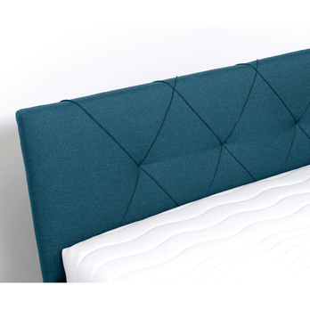 Posteľ s matracom AFRODITE petrolejová, 160x200 cm 4