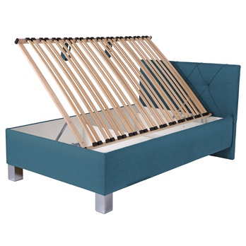 Posteľ s matracom AFRODITE petrolejová, 90x200 cm 1