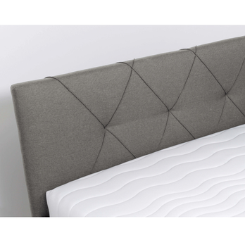 Posteľ s matracom AFRODITE sivohnedá, 90x200 cm 6