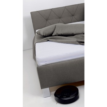 Posteľ s bočným čelom a matracom AFRODITE sivohnedá, 140x200 cm 4