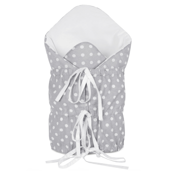 Zavinovačka AGÁTA sivá/biela 1