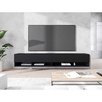 TV komoda AGATHE 180 čierna 1