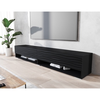 TV komoda AGATHE 180 čierna 2