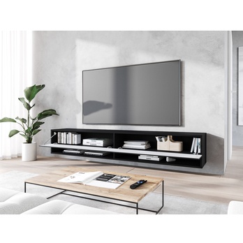 TV komoda AGATHE 180 čierna 4