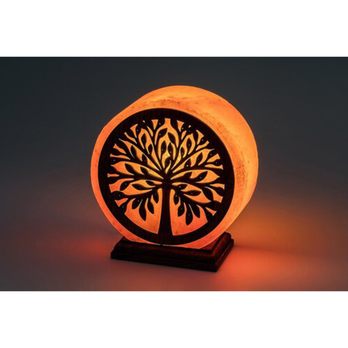 Soľná lampa AGDRASIL prírodná 1