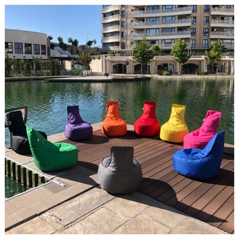 Outdoor sedací vak AKTIF červená 2