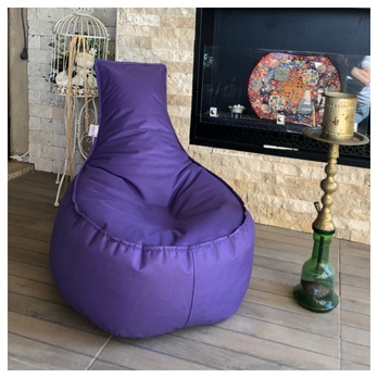 Outdoor sedací vak AKTIF fialová 1