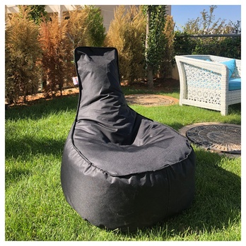 Outdoor sedací vak AKTIF čierna 1