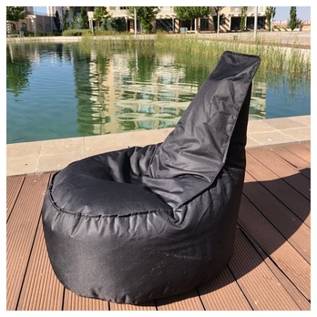 Outdoor sedací vak AKTIF čierna 3