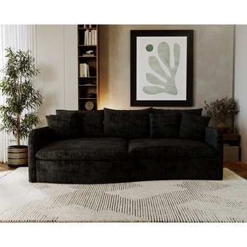 Pohovka ALABAMA čierna 1