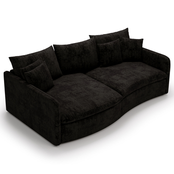 Pohovka ALABAMA čierna 2