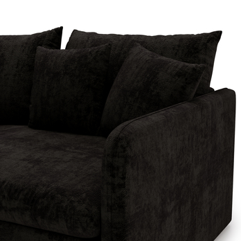 Pohovka ALABAMA čierna 6