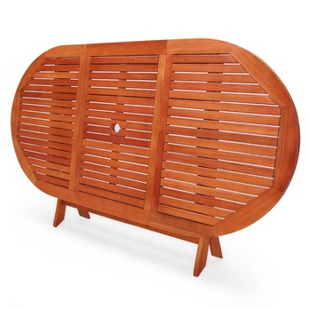 Záhradný stôl ALABAMA hnedá 1