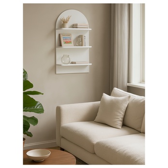 Polica  ALBA biela 1